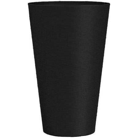 Vaso da fiori alto - GARDEN ID - Green Care Sense Tall Nero-Anthr. - 55 cm - Garantito 10 anni - 100% riciclato - Resistenza ai raggi UV e al gel