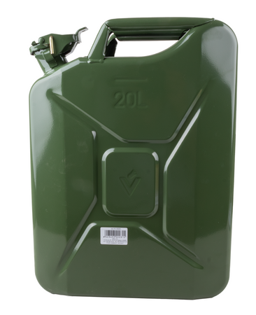 Tanica per carburante in metallo da 20L omologata TUV