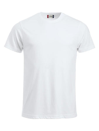 T-Shirt Clique Classic Bianco 160 gr