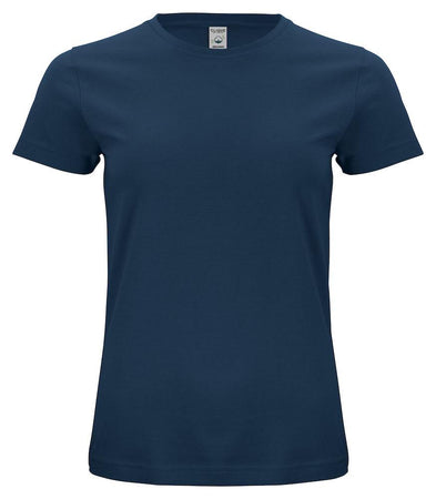 Classic Organic-T Blu T-Shirt Donna Cotone Biologico Ecosostenibile