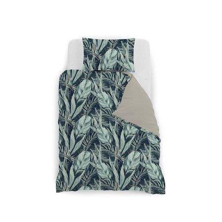 Parure Copripiumino con Federe Stampato in Microfibra Tropical - Dimensioni Varie - Passarelli Biancheria