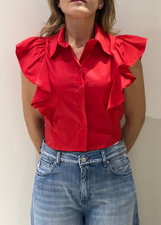 Camicia Sarah Chole corta c/voile