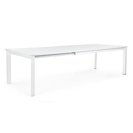 Tavolo allungabile "Konnor" in alluminio verniciato da esterno per giardino e veranda 160/240 cm