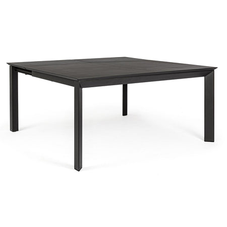 Tavolo allungabile "Konnor" in alluminio da esterno 160x110/160 per giardino e veranda