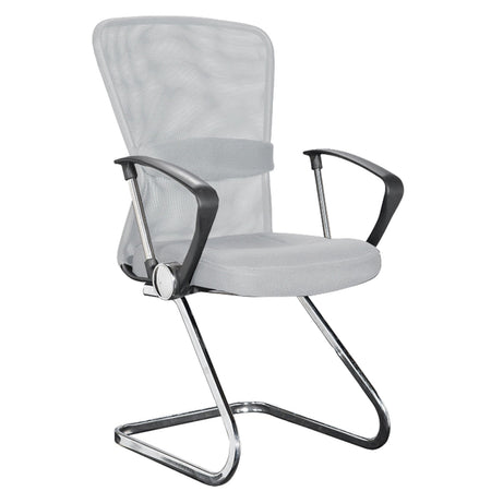 Poltrona visitatore "Kingston" da ufficio con braccioli ergonomica