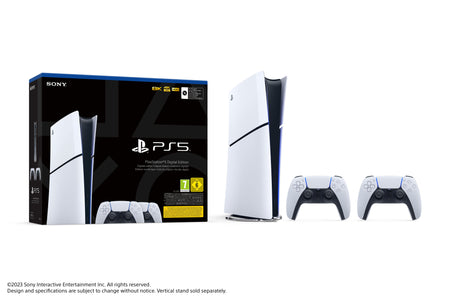 Sony bundle playstation 5 digital edition (model group - slim) + 2° dualsense - 1000042065
