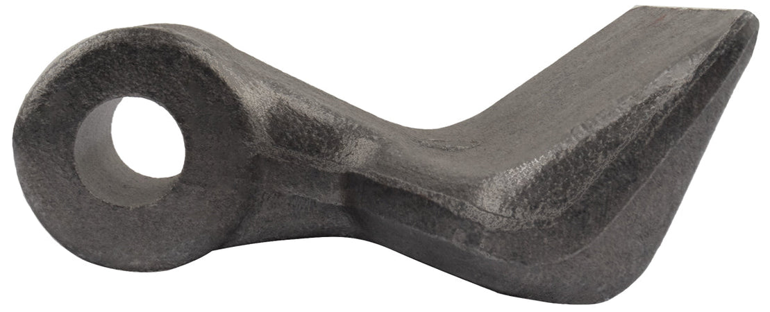 Mazza trincia larghezza 120mm lunghezza 90mm con attacco 40mm e foro 16,5mm