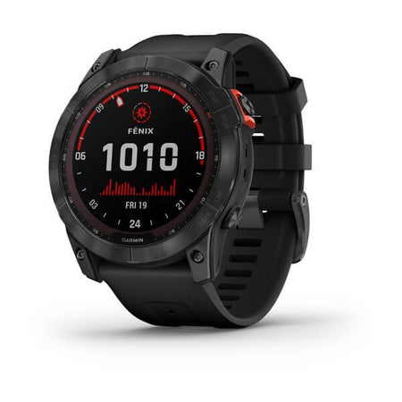 Garmin fenix 7x solar premium multisport gps watch slate gray with black - 0753759278212