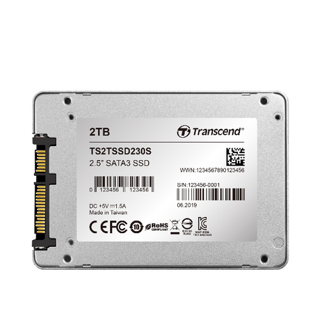 2tb 2.5 ssd230s sata3 3d tlc a - TS2TSSD230S