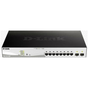 D-link dgs-1210-10mp switch di rete gestito l2/l3 gigabit ethernet (10/100/1000) supporto power over ethernet (poe) nero