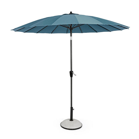 Ombrellone palo centrale "Atlanta" in acciaio verniciato a polvere per giardino e balcone Ø 270 cm