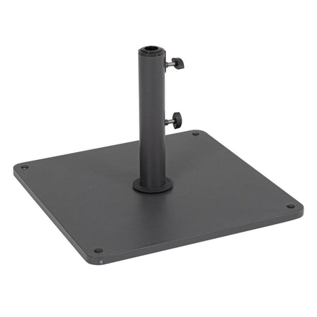 Base per ombrellone piastra in acciaio 25 Kg