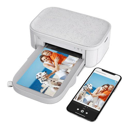 Stampante fotografica sprocket studio plus grey e white hpisps4x6eu