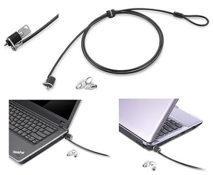 Lenovo 57y4303 cavo di sicurezza nero, argento 1,52 m