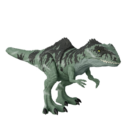 Jurassic world gigantosauro attacco letale con fauci mobili, ruggito e movimenti, dinosauro giocattolo per bambini 4+ anni - GYC94