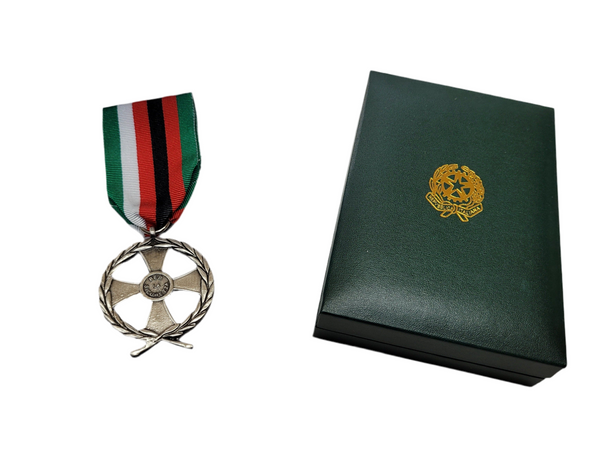 Medaglia Afghanistan per la Sicurezza con scatola Repubblica