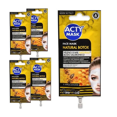 5x-maschera-viso-acty-mask-hydrogel-al-veleno-dape-naturale-e-acido-ialuronico-cura-della-pelle-acty-mask