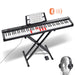 Pianoforte Digitale 88 Tasti VEVOR con Bluetooth, Supporto Regolabile e Altoparlanti Stereo