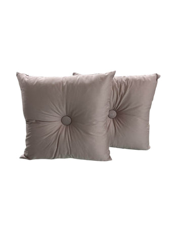 Cuscino Arredo Liu Jo 40x40 Raso di Cotone con Bottone
