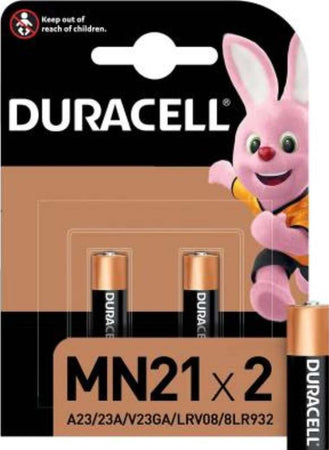 (1-Confezione)-Duracellspec.-Batterie-2pz-Mn21-A23/23a/v23ga/lr