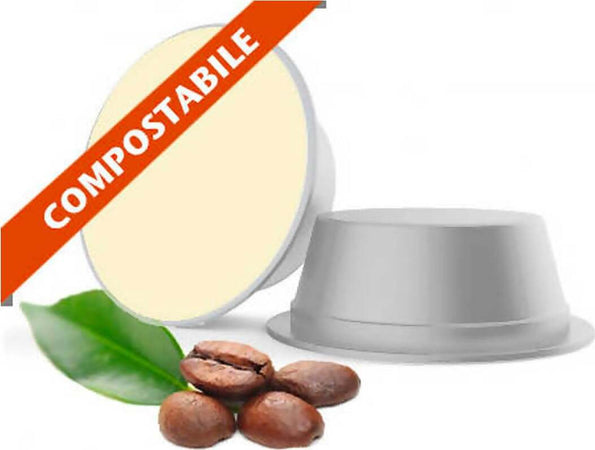 100 Capsule Madreterra A Modo Mio Capsula Compostabile Oro 50% Arabica - 50% RobustaCrema Bar Compatibili Lavazza Espresso Point capsule caffe Madreterra Caffè - Palermo, Commerciovirtuoso.it