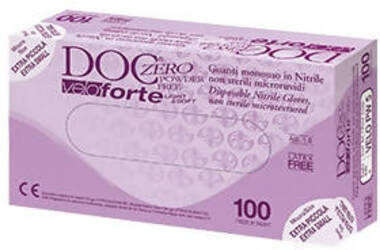 100 Guanti in Nitrile Gardening VELO FORTE DPI Senza Polvere Pulizia Industria Estetica