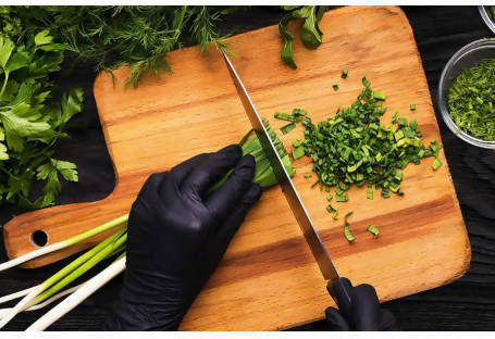 100 Guanti Nitrile NERO Tattoo Studio Sushi Cucina Meccanico Officina GMT Dr. Protec