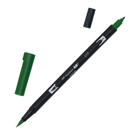 Pennarello Tombow Abt Dual Brush 177 Dark Jade