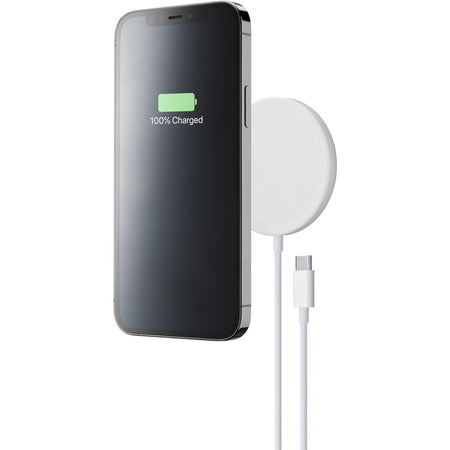 caricabatteria da rete magsafe 7,5w fast charge bianco