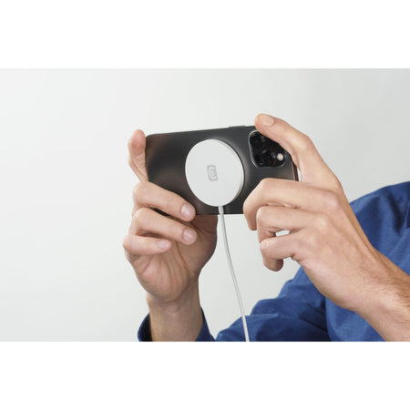 caricabatteria da rete magsafe 7,5w fast charge bianco