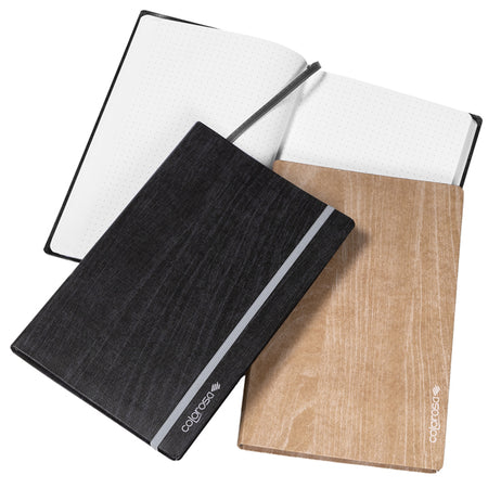 Taccuino Wood C/Elastico 192Pag 13,5X21,5Cm Colorosa Ri.Plast