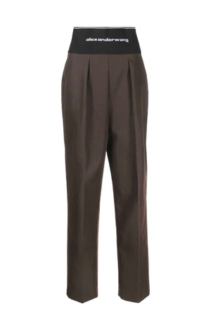 Alexander Wang Pantaloni Marrone da donna