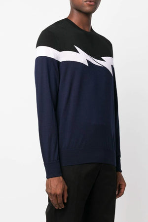 Neil Barrett Maglie Black/blu da uomo