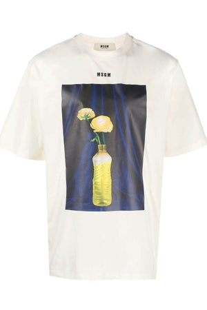 MSGM T-shirt e Polo Bianco da donna