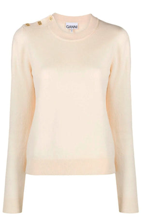 GANNI Maglie Bianco da donna