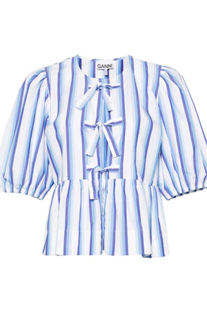 GANNI Camicie Blue da donna