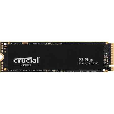SSD CRUCIAL M.2(2280) 1TB NVME P3 PLUS PCIE4.0 READ:5000MB/S WRITE:3600MB/S - CT1000P3PSSD8