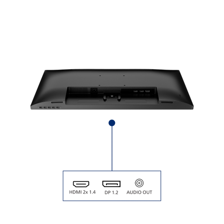 PHILIPS MONITOR 27 LED VA 16:9 2K QHD 4MS 250CDM, DP/HDMI, MULTIMEDIALE