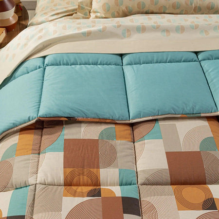 Caleffi Trapunta in Cotone Una Piazza Tech Ambra 1010393 D81 - Passarelli Biancheria