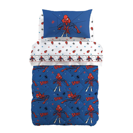 Caleffi Disney Trapunta 1 Posto Spider Man Spidey in Cotone 1012887 2410S86