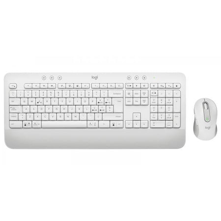 Logitech 920-011024 tastiera Mouse incluso Ufficio Bluetooth QWERTY Italiano Bianco (Logitech Signature MK650 Combo for Business - Set mouse e tastiera - senza fili - Bluetooth LE - QWERTY - italiana