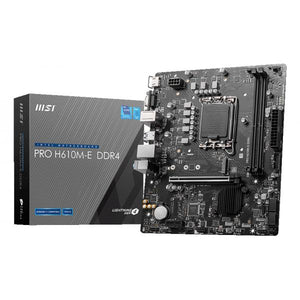 MB MSI INTEL H610M-E PRO D4 LGA1700 DDR4