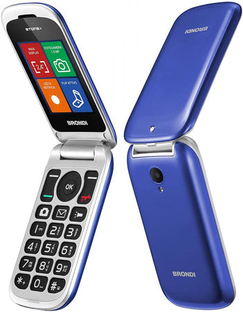 telefono cellulare brondi stone+ blu