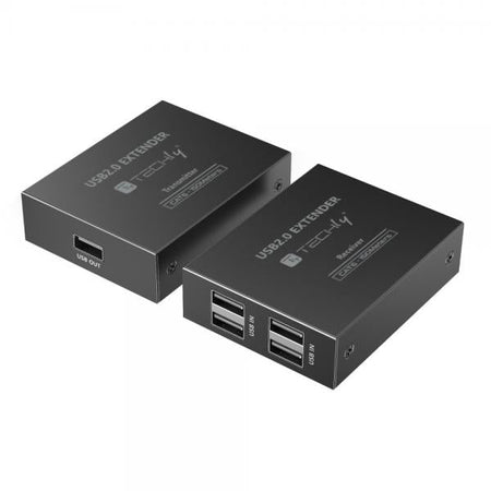 Extender USB 2.0 High-Speed 4 porte su cavo Cat.6 150m