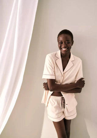 Triumph Pigiama Corto da Donna a Maniche Corte Boyfriend 02 PSK 10214946 S40 - Passarelli Biancheria