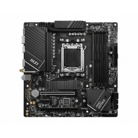 Scheda Madre Msi PRO B650M-A WIFI - Socket AM5 - Supporta i processori AMD Ryzen 7 7th Gen, AMD Ryzen 9 7th Gen - 4x DDR5 - RAID 0, 1,10 - DisplayPort, Hdmi - USB 3.2/2.0 - Gigabit LAN, WIFI - Audio