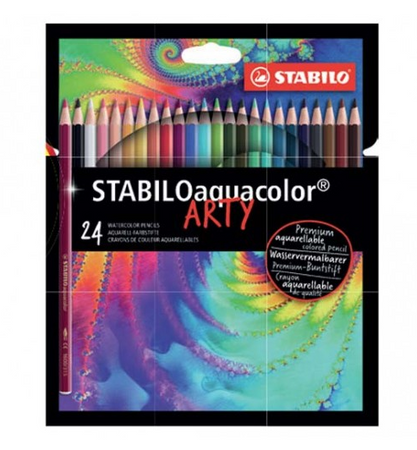 Stabilo, Pastelli Aquacolor Arty Line da 24