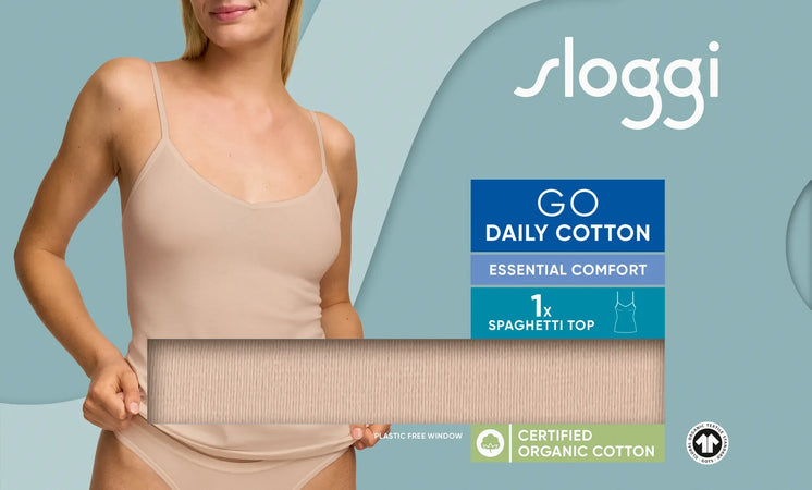 Sloggi Conottiera GO Daily Cotton Spaghetti Top 10224697 2506S13