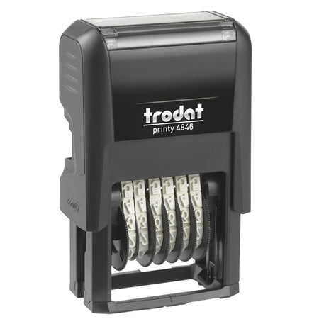 Timbro Printy 4.0 Eco 4846 Numeratore 6Cifre 4Mm Autoinchiostrante Trodat