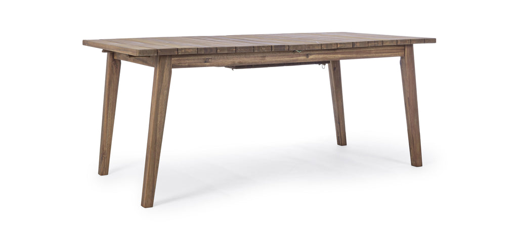 Tavolo allungabile "Varsavia" in legno di Acacia da giardino 180/240 x 90 cm